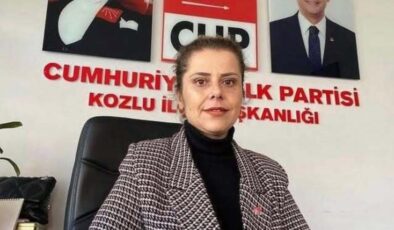 CHP Kozlu İlçe Başkanı Aslan, görevden alındı