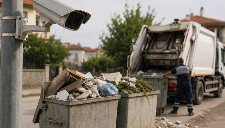 Çöpe kamera dönemi: Belediye, atık denetimi için 800 kameraya çıkıyor