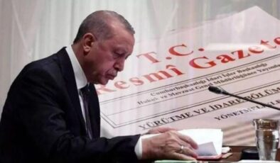 Cumhurbaşkanı Erdoğan imzaladı: Çok sayıda görevden alma ve atama kararı