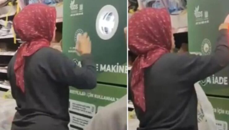 Depozito kuyruğunda ilk kavga çıktı! 10 kişinin T.C.'siyle şişeleri paraya çevirdi