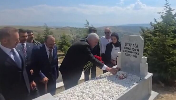 Dervişoğlu Diyap Ağa’ya Fatiha okudu