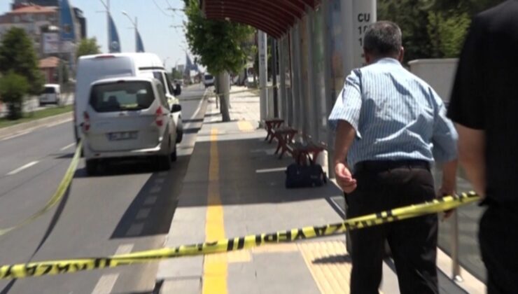 Durakta çanta paniği: Patlatılmak üzereyken sahibi koşarak geldi