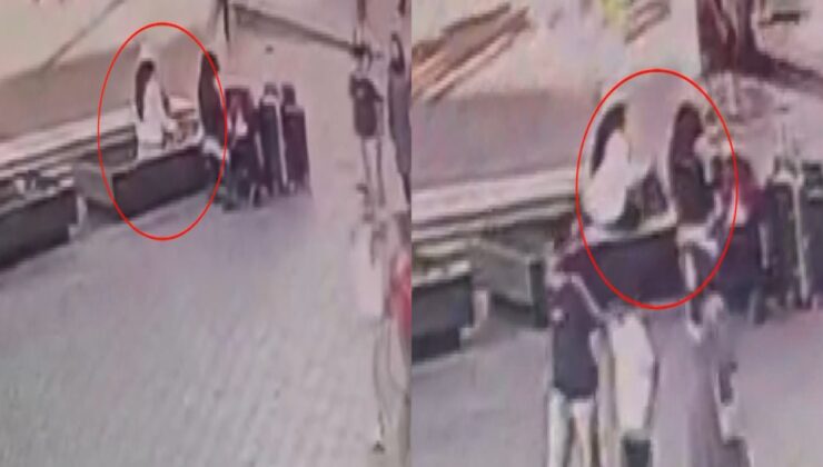 Fatih'teki çanta hırsızı kadına suçüstü yakalama!