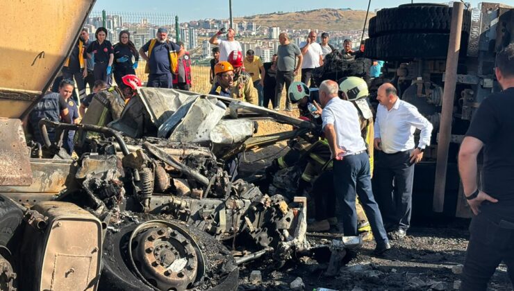 Feci kazada 2 işçi ölü! Mansur Yavaş'tan açıklama geldi