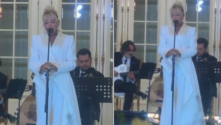 First Lady'lerin özel yemeğinde Ajda Pekkan sürprizi
