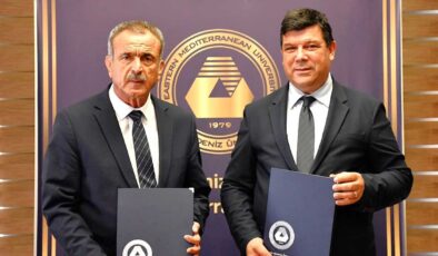 Gazimağusa Belediyesi ile DAÜ iş birliği ortak organizasyonlar düzenlemeye yönelik protokol imzaladı