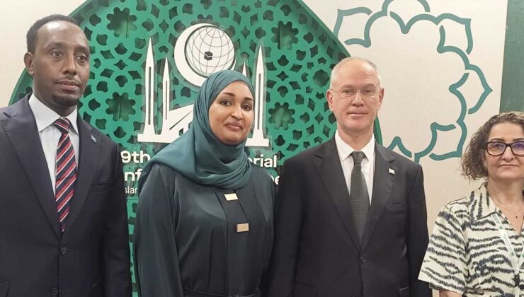 Hasipoğlu, Somali Aile ve İnsan Hakları Bakanı Makhzoumi ile görüştü