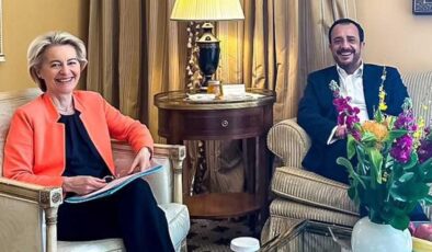 Hristodulidis ile Von der Leyen Kıbrıs konusunda ortak mesaj verdi