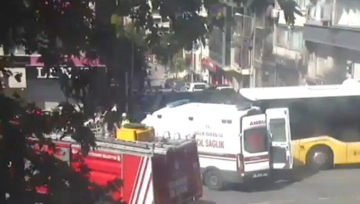 İETT otobüsü ambulansa çarptı: Yaralılar var