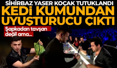 “Yetenek Sizsiniz”le ünlenmişti! Ünlü sihirbaz uyuşturucudan tutuklandı! Evinde kedi kumundan bile çıktı