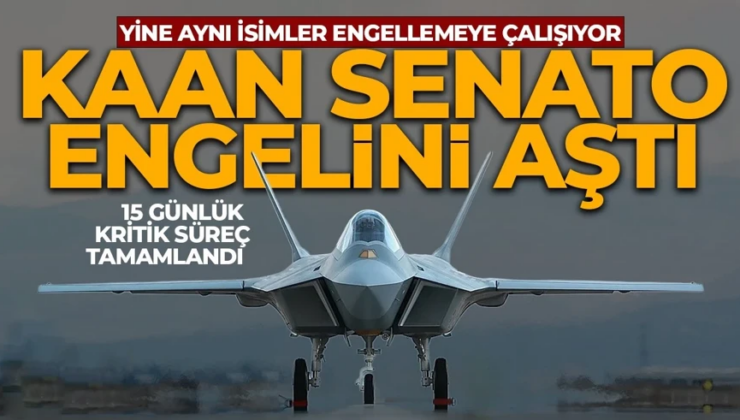 15 günlük kritik süreç tamamlandı: KANN, Senato engelini aştı! Yine aynı isimlerden engelleme girişimi