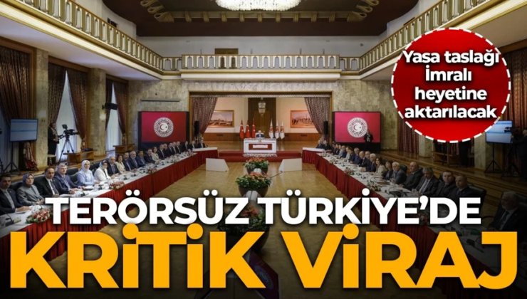 Terörsüz Türkiye’de kritik viraj