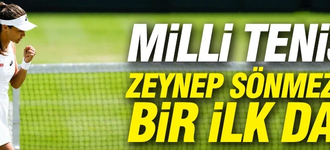 Milli Tenisçi Zeynep Sönmez’den bir ilk daha: Dünya sıralamasında ilk 50’ye girdi