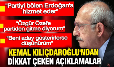 Kemal Kılıçdaroğlu’ndan Özgür Özel’e çok konuşulacak çağrı: Partiden gitme