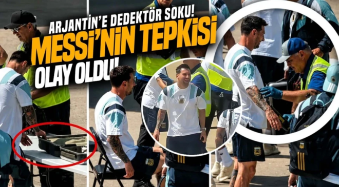 Arjantin Milli Takımı, dedektörle arandı! Messi yaşadıklarına inanamadı! En sonunda kahkahaya boğuldu