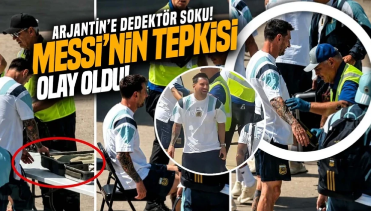 Arjantin Milli Takımı, dedektörle arandı! Messi yaşadıklarına inanamadı! En sonunda kahkahaya boğuldu