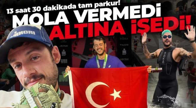 Orkun Işıtmak, dünyaca ünlü Ironman parkurunu 13 saat 30 dakikada tamamladı! Mola bile vermedi, altına işedi
