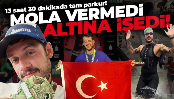 Orkun Işıtmak, dünyaca ünlü Ironman parkurunu 13 saat 30 dakikada tamamladı! Mola bile vermedi, altına işedi