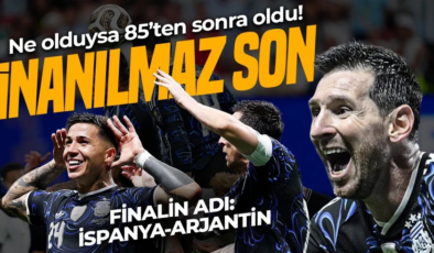 Muhteşem geri dönüş! Arjantin, İngiltere’yi yıkıp finale yükseldi!