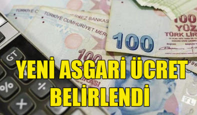 Asgari ücret net 61 bin 677 TL brüt 70 bin 893 TL oldu