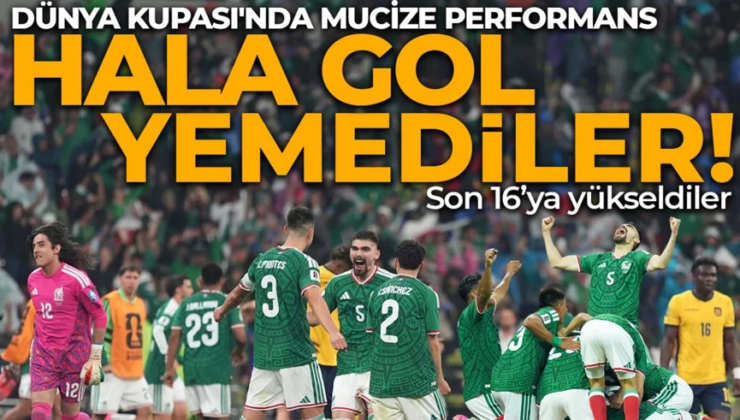Rakipler çare bulamıyor! Meksika’dan Dünya Kupası’nda kusursuz seri! 4.kez aynı şeyi yaptılar
