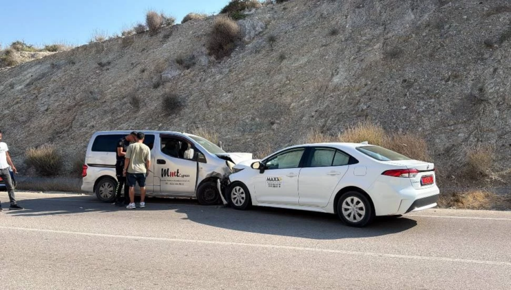 Kaplıca-Büyükkonuk Anayolunda meydana gelen kazada, 1’i çocuk toplam 7 yaralı!