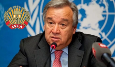 AKEL, ”Guterres’in Kıbrıs’a yapacağı ziyaretin, kesintiye uğrayan müzakerelerin yeniden başlaması için önemli bir fırsattır”