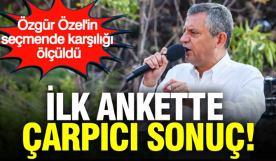 Özgür Özel’in seçmende karşılığı ölçüldü: İlk ankette çarpıcı sonuç