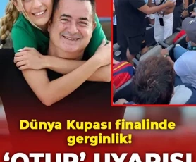 Dünya Kupası finalinde gerginlik: Acun Ilıcalı’nın eşi Arjantinli taraftarlarla tartıştı