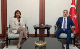 Holguin-Fidan görüşmesinde Fidan, 2 devlet vurgusunda bulundu