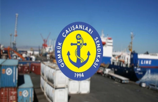 Gümrük Çalışanları Sendikası uyarı grevi yapıyor
