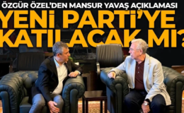 Yeni Parti Genel Başkanı Özgür Özel’den ilk açıklama! Mansur Yavaş sorusuna o yanıtı verdi: “İlk günden beri duruşu belli”