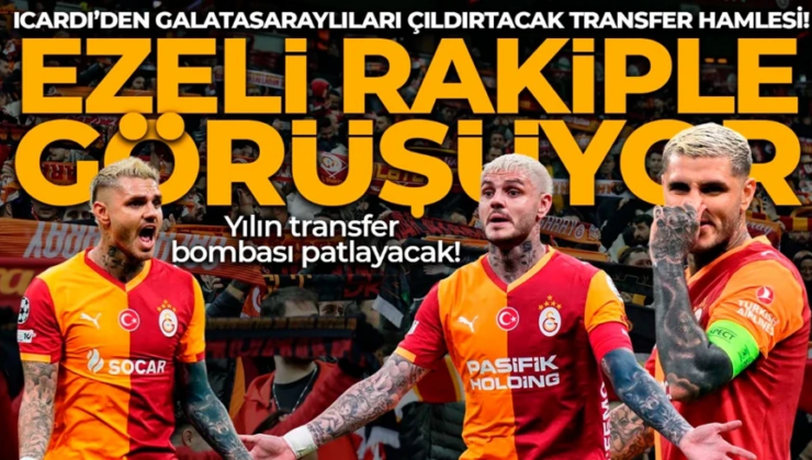 Mauro Icardi’den Galatasaraylıları çıldırtacak transfer hamlesi! Ezeli rakiple görüşüyor