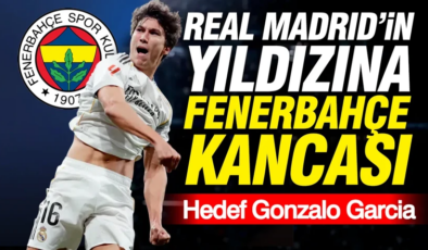 Real Madrid’in yıldızına Fenerbahçe kancası: Hedef Gonzalo Garcia