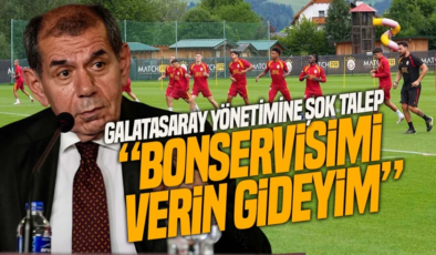 Galatasaraylı yıldızdan yönetime şok talep: “Bonservisimi verin gideyim”