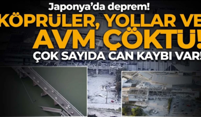 Japonya’da deprem! Can kaybı var, onlarca kişiden haber alınamıyor