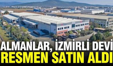 Almanlar, İzmirli firmayı resmen satın aldı: 30 bin metrelik dev tesis