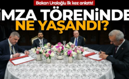 Irakla imza töreninde ne yaşandı? Bakan Uraloğlu ilk kez anlattı: Teknik ayrıntı düzeltildi