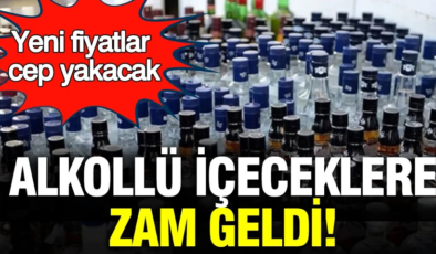 Alkollü içeceklere zam geldi: Yeni fiyatlar cep yakacak