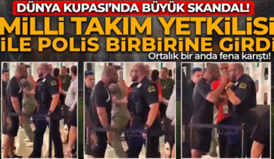 Dünya Kupası’nda skandallar bitmiyor! Mısır Milli Takımı yetkilisi ile ABD polisi birbirine girdi! Polisin o hareketi büyük tepki çekti