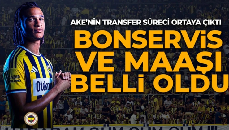 Nathan Ake transferinin perde arkası ortaya çıktı! Fenerbahçe’deki maaşı ve bonservisi belli oldu!