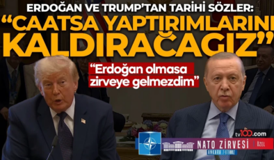 Ankara’da tarihi NATO Zirvesi! CAATSA yaptırımları kalkacak! Erdoğan ve Trump’tan kritik açıklamalar