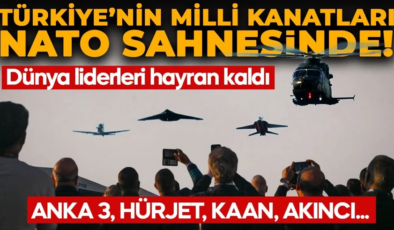 KAAN, HÜRJET, ANKA III! Türkiye’nin milli kanatları NATO sahnesinde! Gökyüzünde nefes kesen anlar