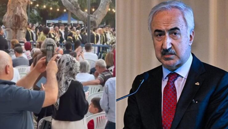 İmamoğlu'nun diplomasını iptal etmişti… Mezuniyet törenine damga vuran protesto! Öğrenciler rektöre sırtını döndü