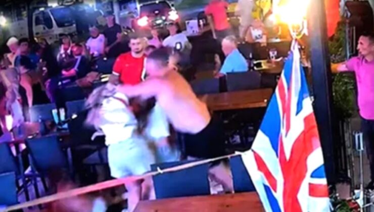 İngiliz turist Marmaris'te dehşet saçtı! Karısını ve çocuklarını sokak ortasında dövdü