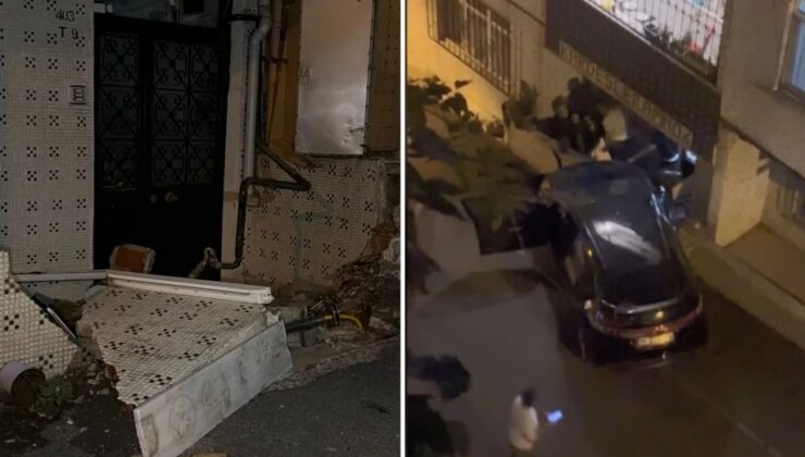 İstanbul'da gece yarısı korku dolu anlar! Freni boşalan araç mahalleyi sokağa döktü