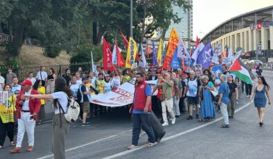 İstanbul'da NATO protestosu