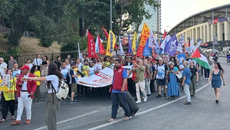 İstanbul'da NATO protestosu