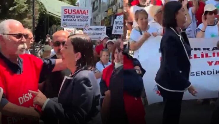 Kılıçdaroğlu destekçisi vekile emeklilerden sert tepki: Alandan terk etmek zorunda kaldı