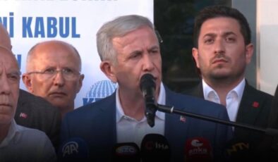 Mansur Yavaş'tan Çankaya operasyonuna tepki: Korkacak hiçbir şeyimiz yok